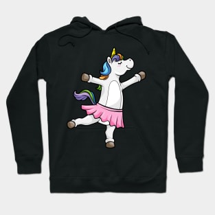 Unicorn as Ballerina with Skirt Hoodie